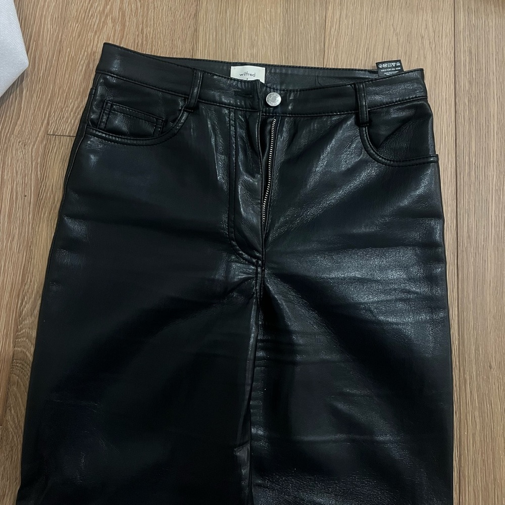 Aritzia Wilfred Melina Pant Black